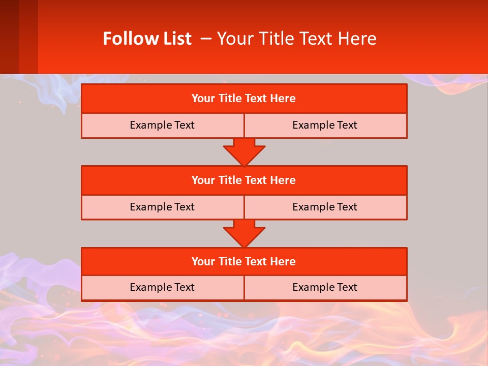 Sparks Colored Mystical PowerPoint Template