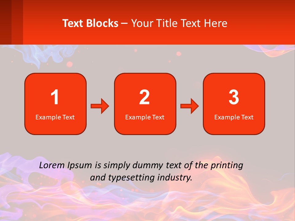 Sparks Colored Mystical PowerPoint Template