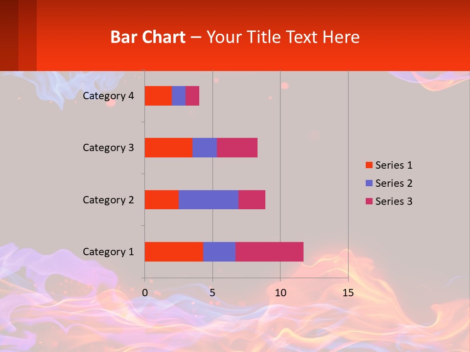 Sparks Colored Mystical PowerPoint Template
