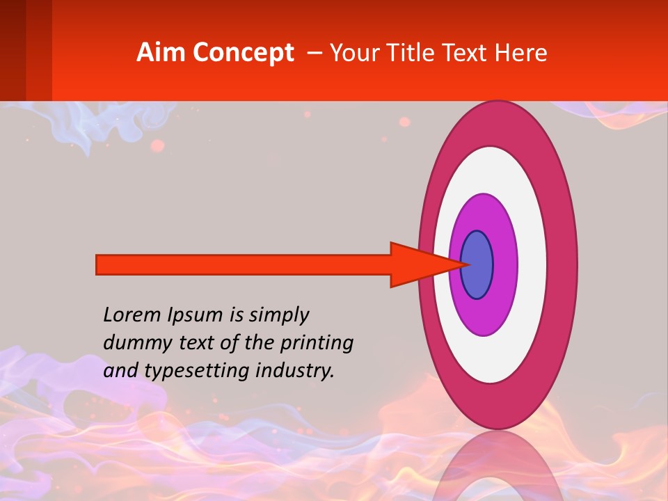 Sparks Colored Mystical PowerPoint Template