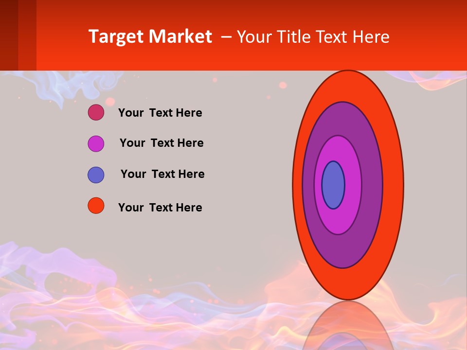 Sparks Colored Mystical PowerPoint Template