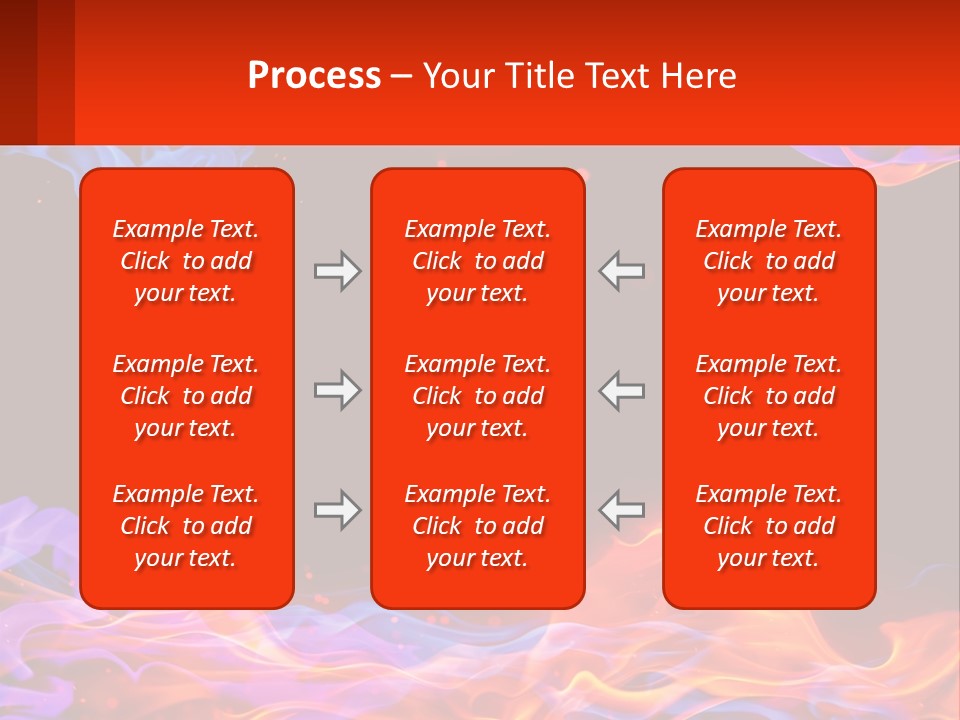 Sparks Colored Mystical PowerPoint Template