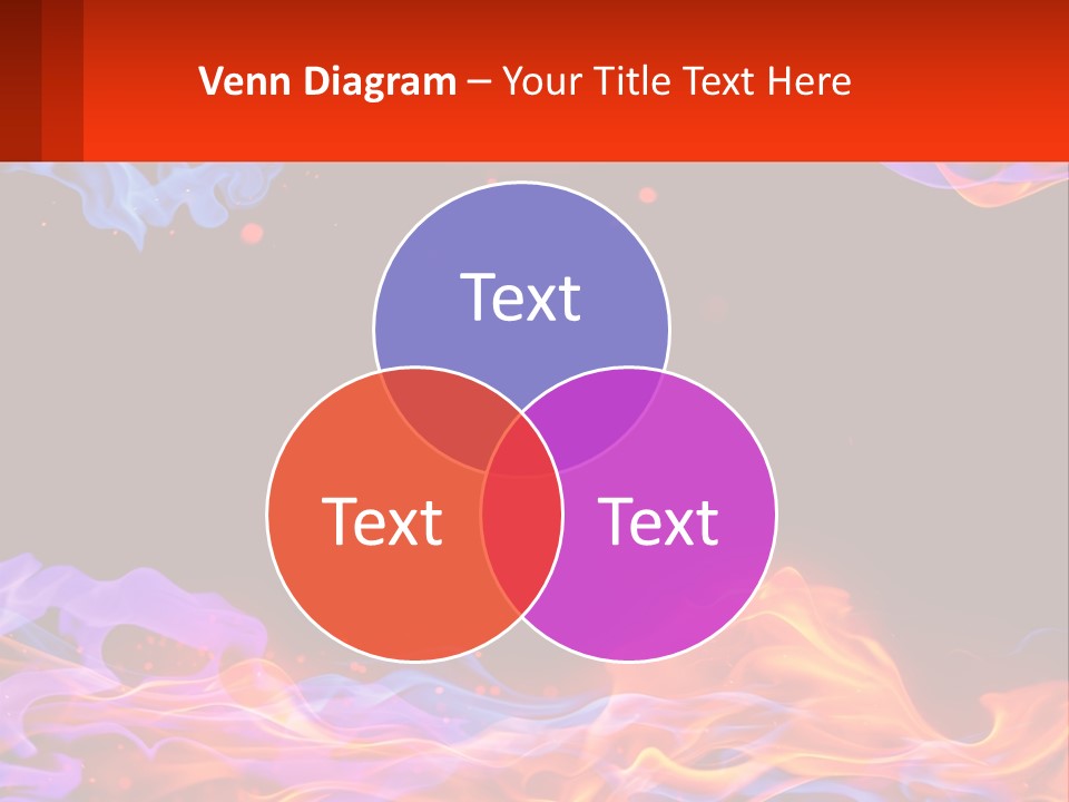 Sparks Colored Mystical PowerPoint Template