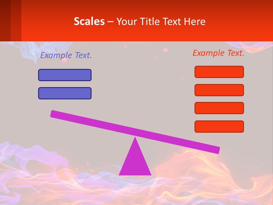 Sparks Colored Mystical PowerPoint Template