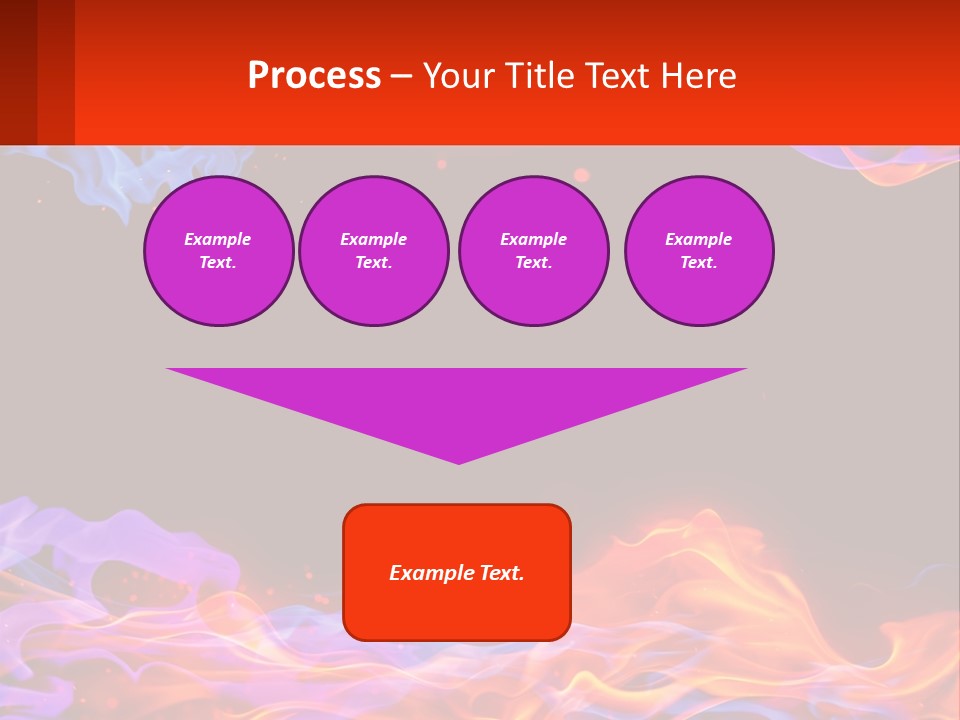 Sparks Colored Mystical PowerPoint Template