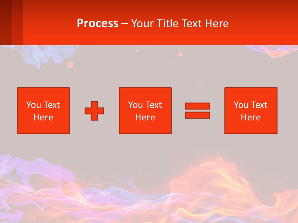 Sparks Colored Mystical PowerPoint Template