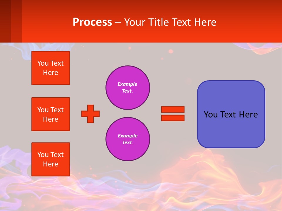 Sparks Colored Mystical PowerPoint Template