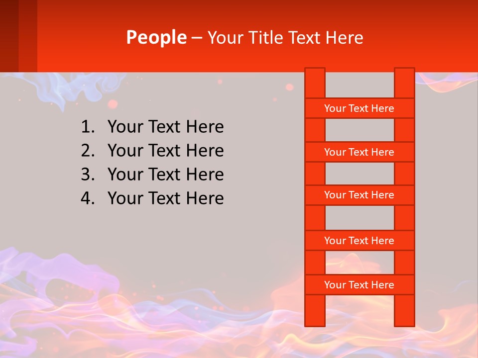 Sparks Colored Mystical PowerPoint Template