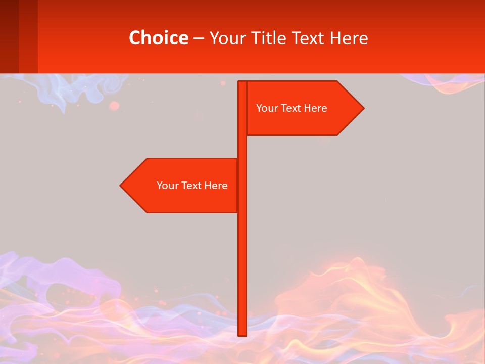 Sparks Colored Mystical PowerPoint Template