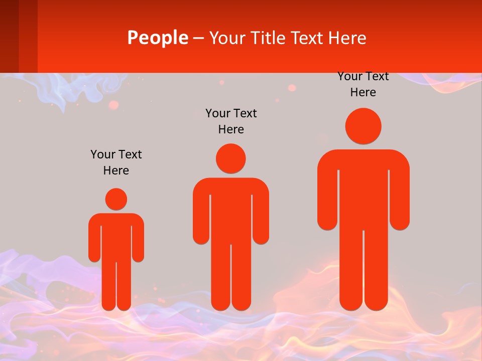 Sparks Colored Mystical PowerPoint Template