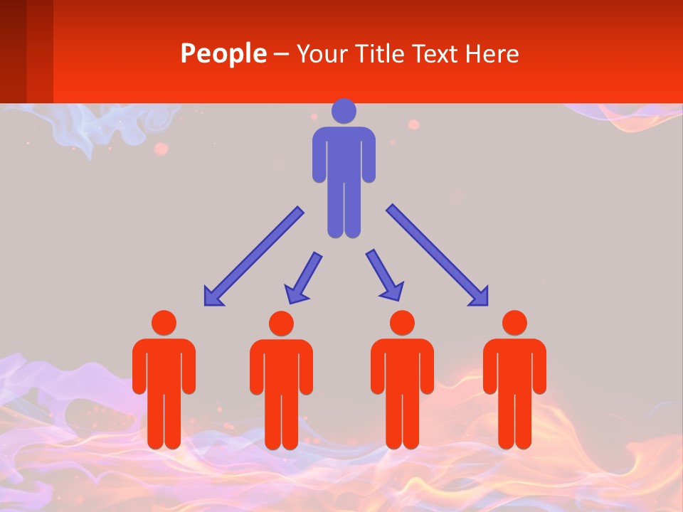 Sparks Colored Mystical PowerPoint Template