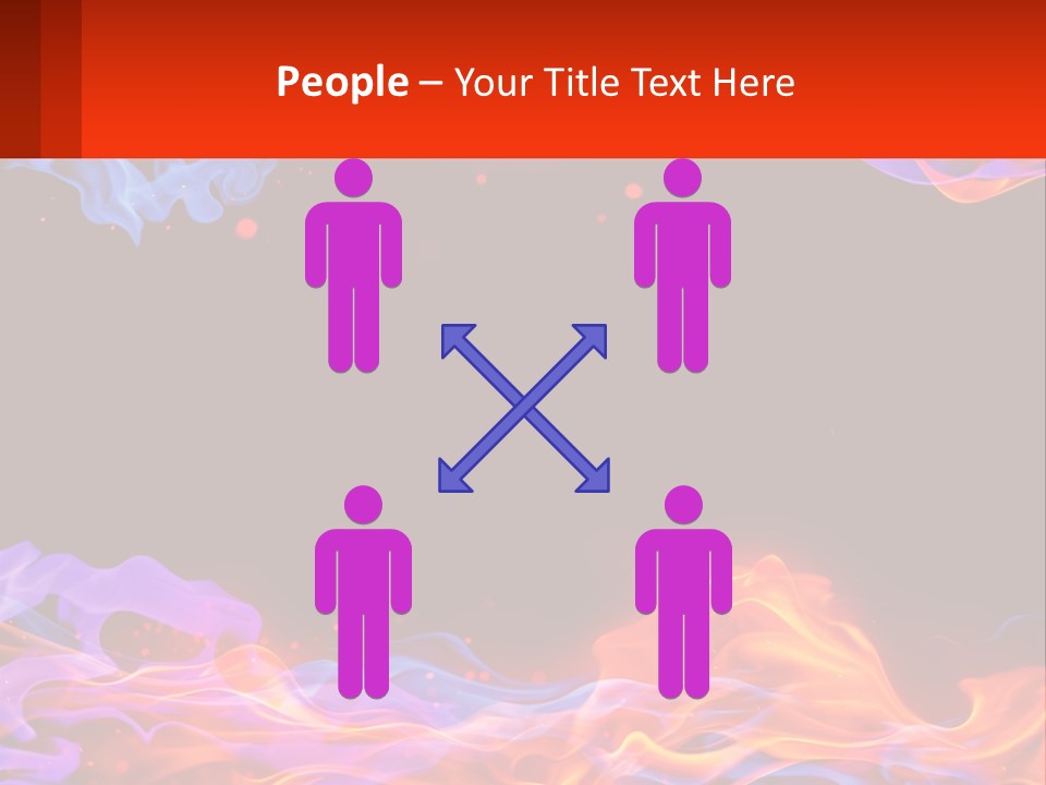 Sparks Colored Mystical PowerPoint Template