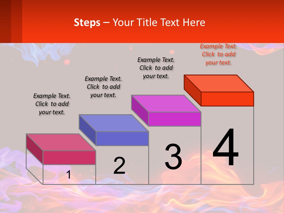 Sparks Colored Mystical PowerPoint Template