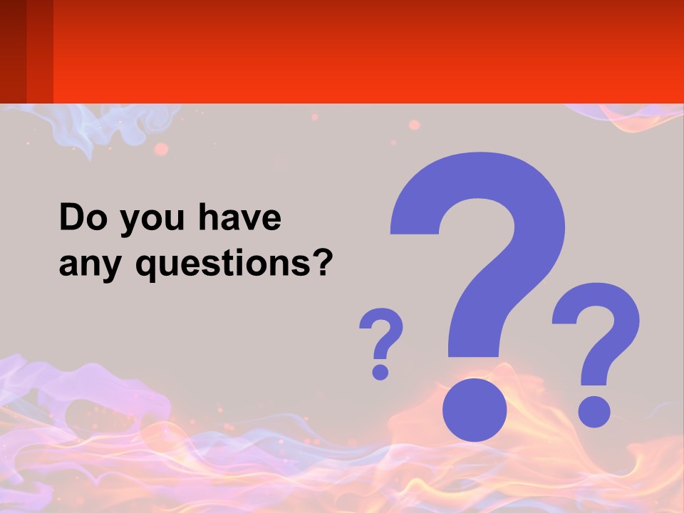 Sparks Colored Mystical PowerPoint Template