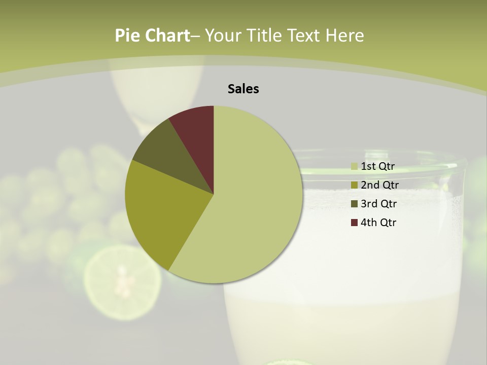 Brown Glass Cocktail PowerPoint Template