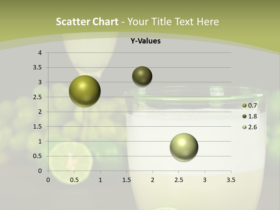 Brown Glass Cocktail PowerPoint Template