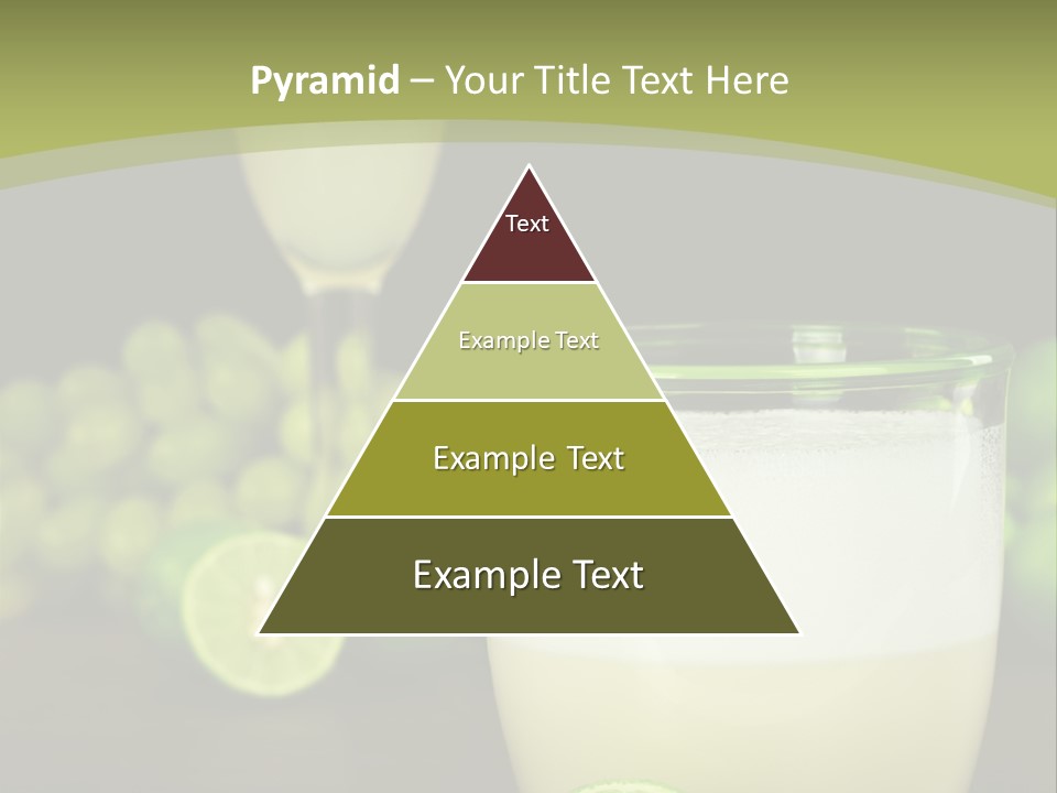 Brown Glass Cocktail PowerPoint Template