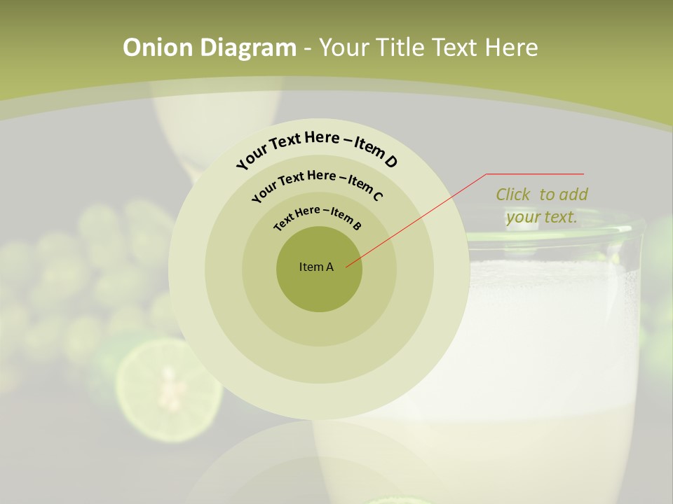 Brown Glass Cocktail PowerPoint Template