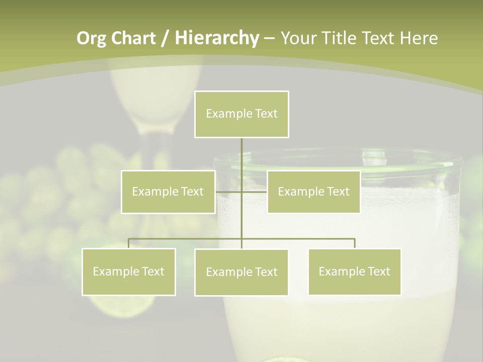Brown Glass Cocktail PowerPoint Template