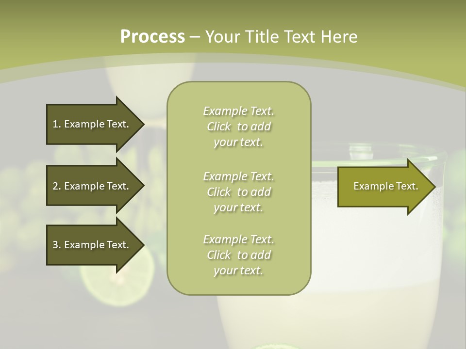 Brown Glass Cocktail PowerPoint Template