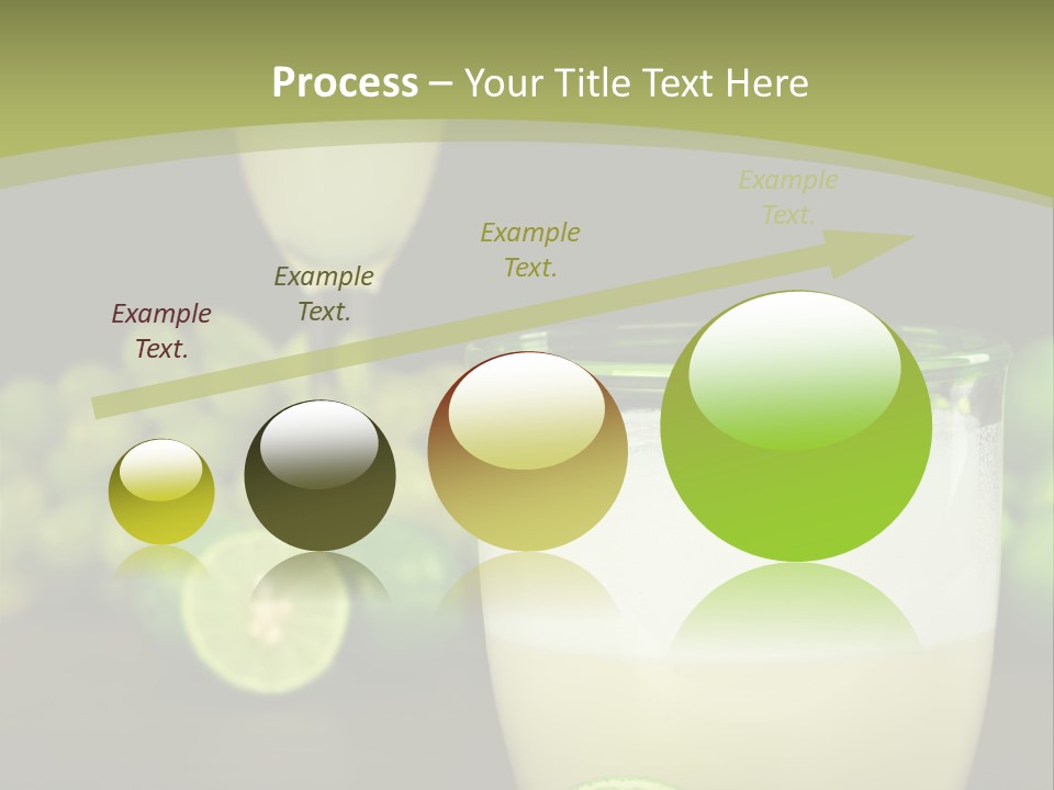 Brown Glass Cocktail PowerPoint Template