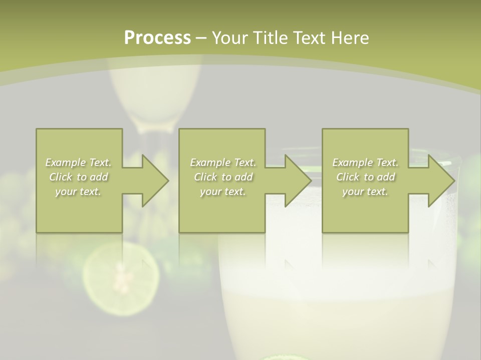 Brown Glass Cocktail PowerPoint Template