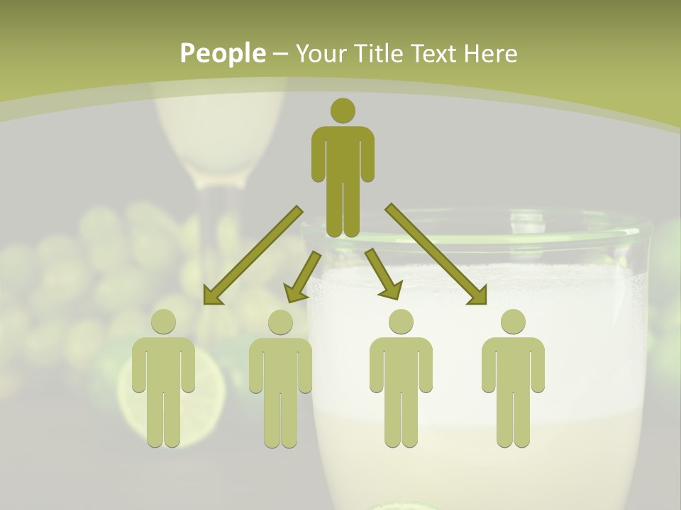 Brown Glass Cocktail PowerPoint Template