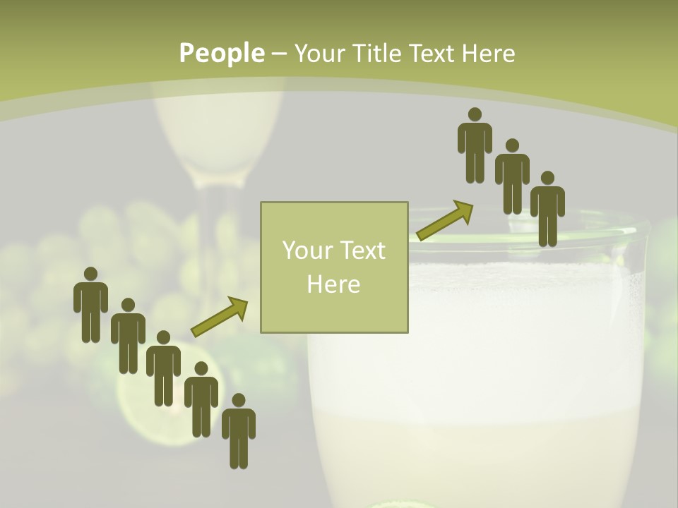 Brown Glass Cocktail PowerPoint Template