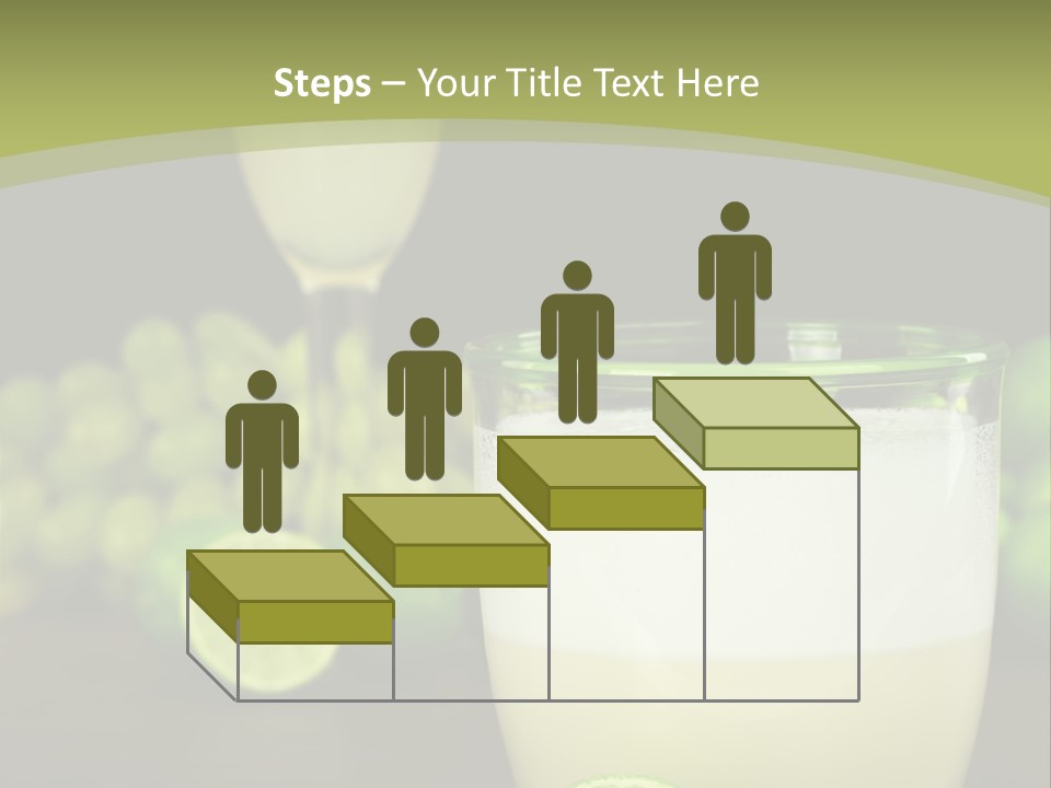 Brown Glass Cocktail PowerPoint Template