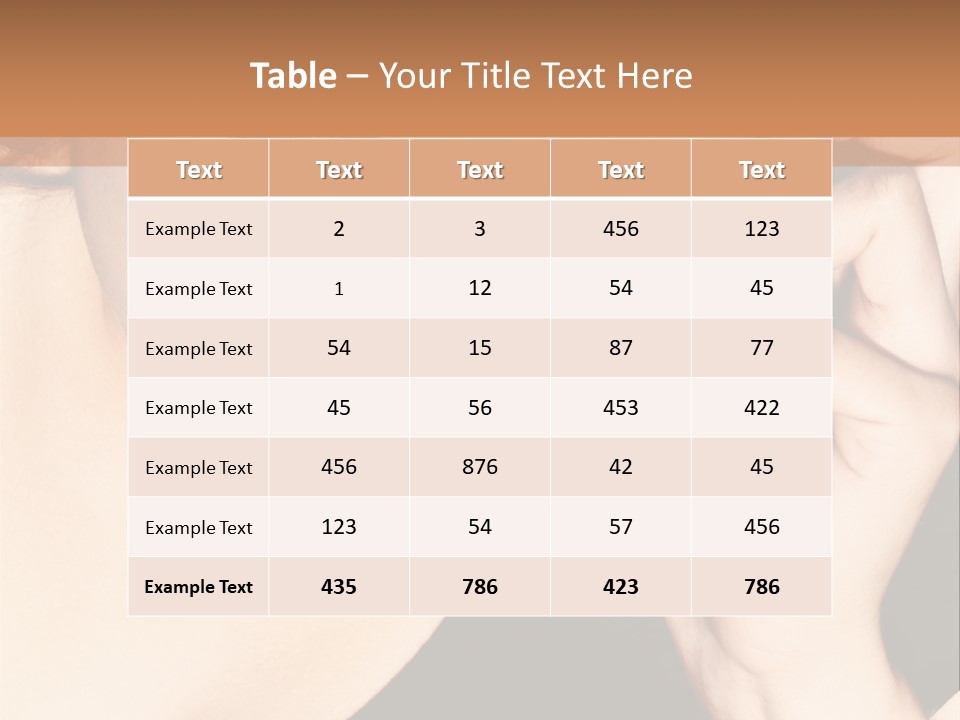 Communicate Girl Contact PowerPoint Template