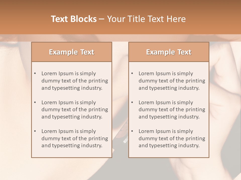 Communicate Girl Contact PowerPoint Template