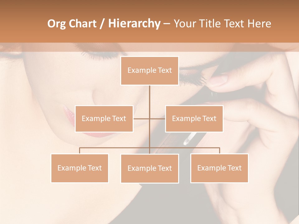 Communicate Girl Contact PowerPoint Template