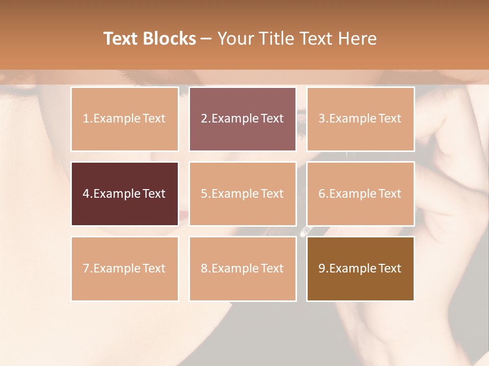 Communicate Girl Contact PowerPoint Template