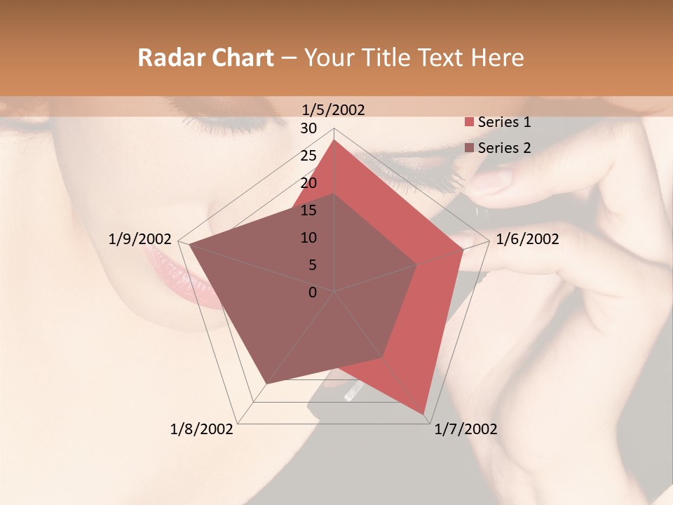 Communicate Girl Contact PowerPoint Template