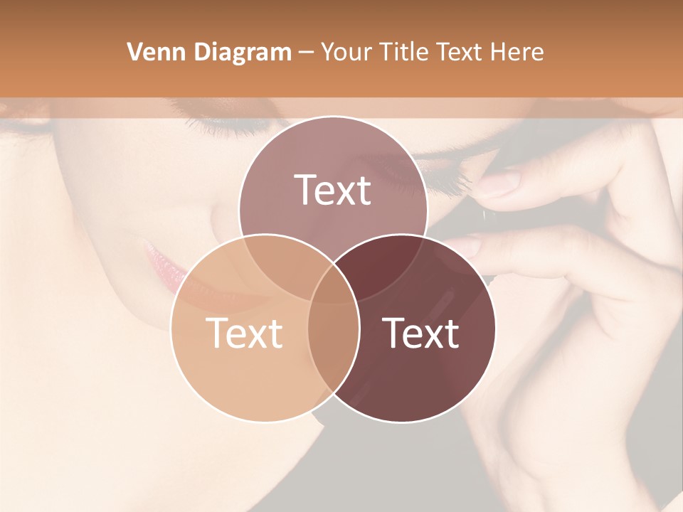 Communicate Girl Contact PowerPoint Template