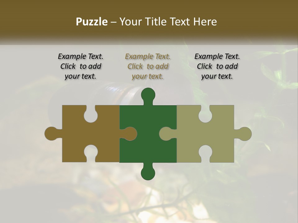 Paddle Scale Green PowerPoint Template