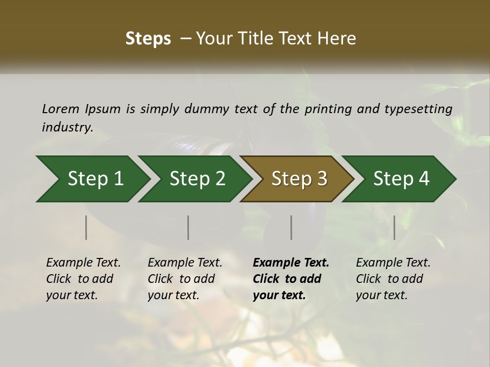 Paddle Scale Green PowerPoint Template