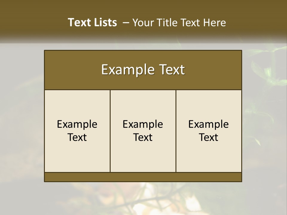 Paddle Scale Green PowerPoint Template