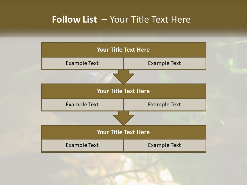 Paddle Scale Green PowerPoint Template