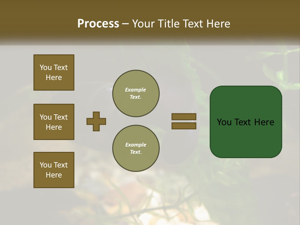 Paddle Scale Green PowerPoint Template