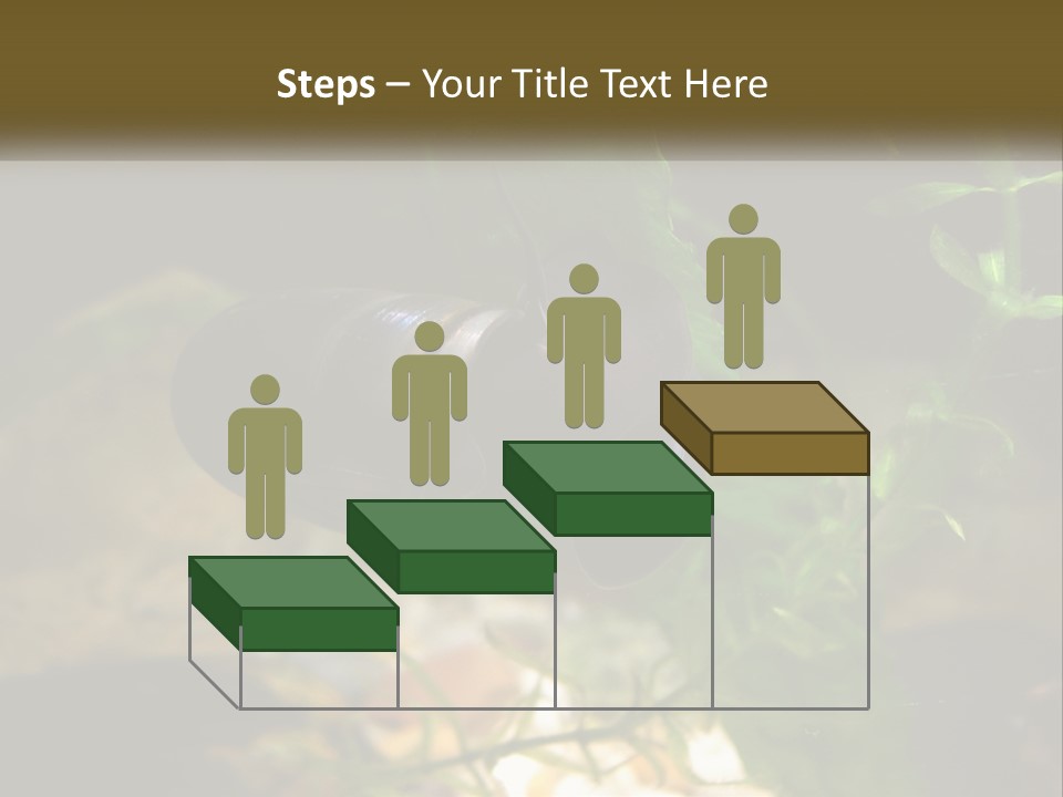 Paddle Scale Green PowerPoint Template