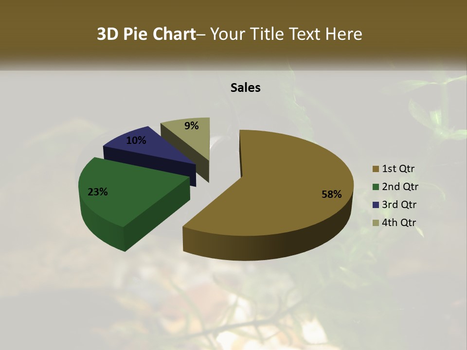 Paddle Scale Green PowerPoint Template