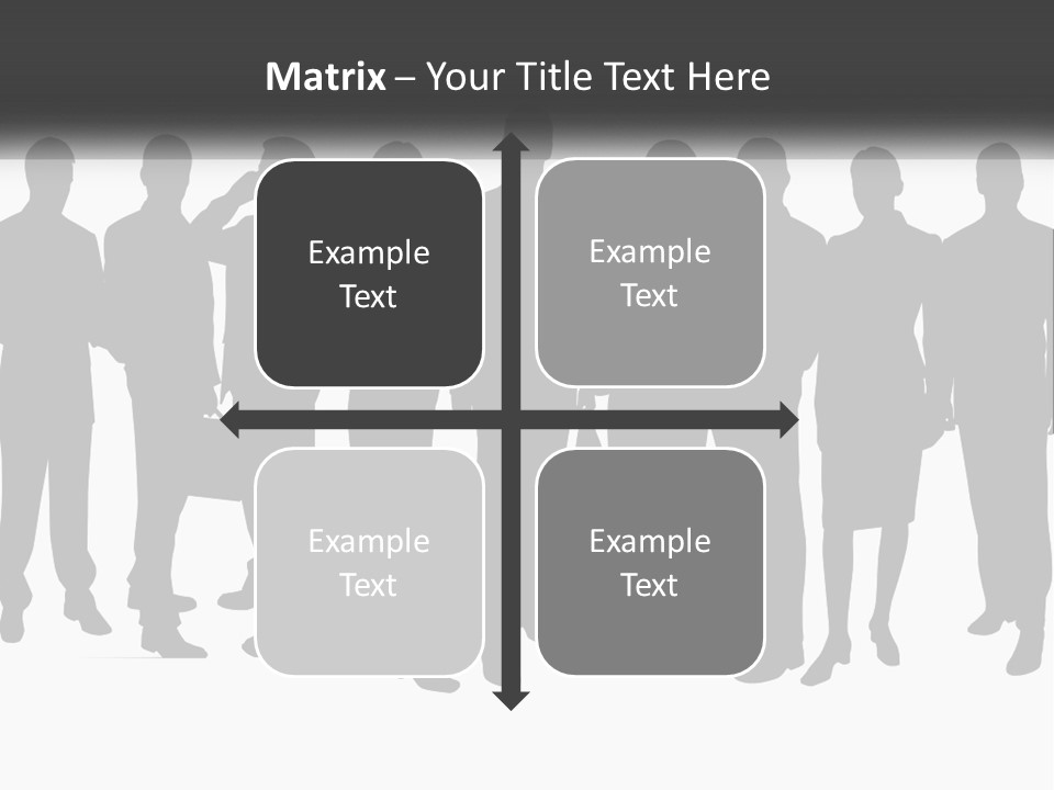 Graphic Earth Businesspeople PowerPoint Template