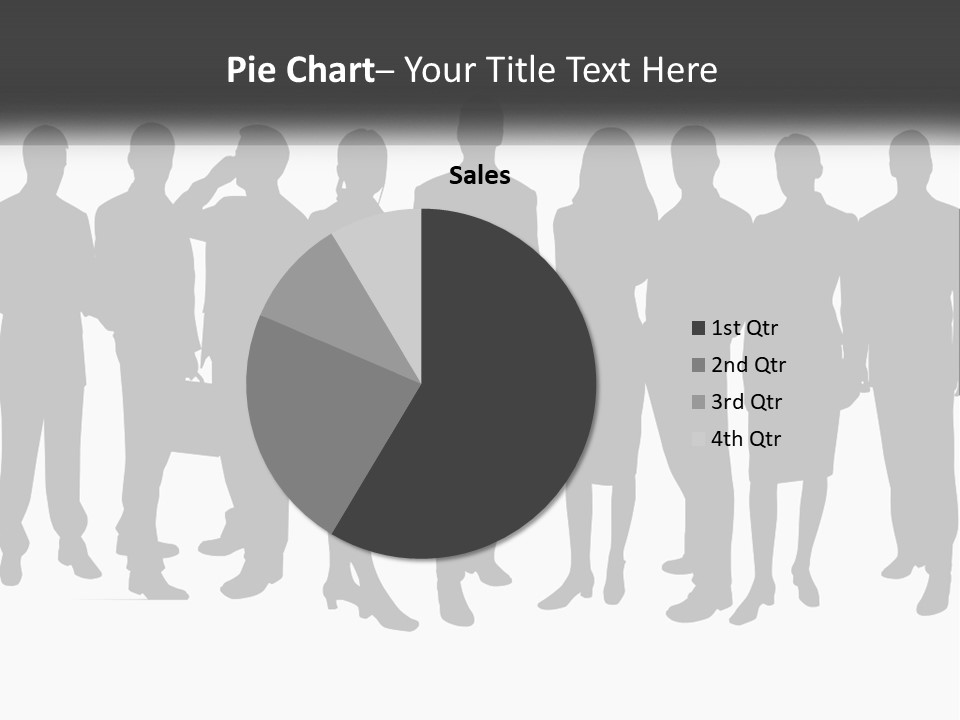 Graphic Earth Businesspeople PowerPoint Template