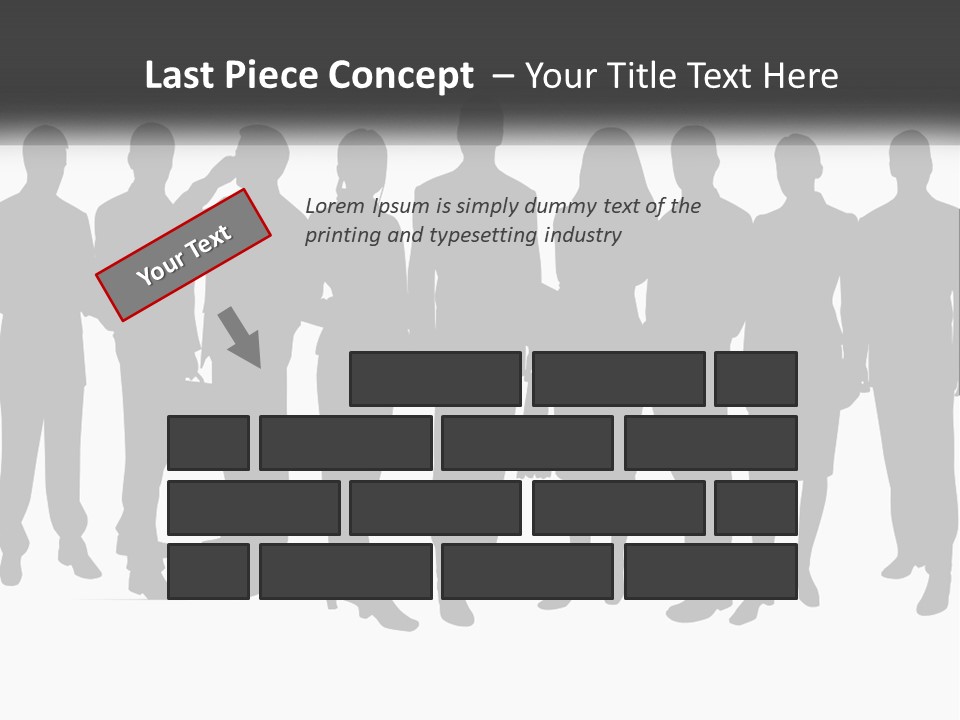 Graphic Earth Businesspeople PowerPoint Template