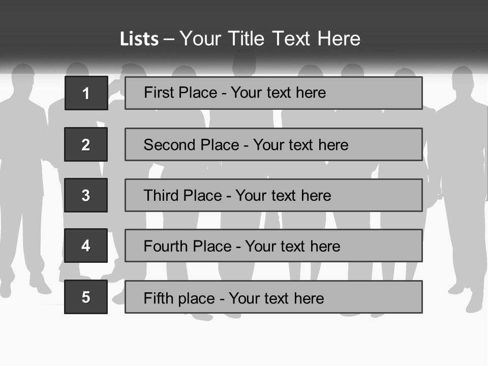 Graphic Earth Businesspeople PowerPoint Template