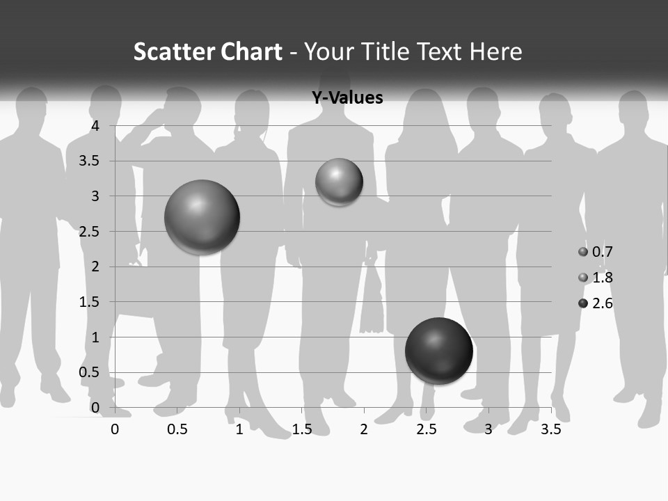 Graphic Earth Businesspeople PowerPoint Template