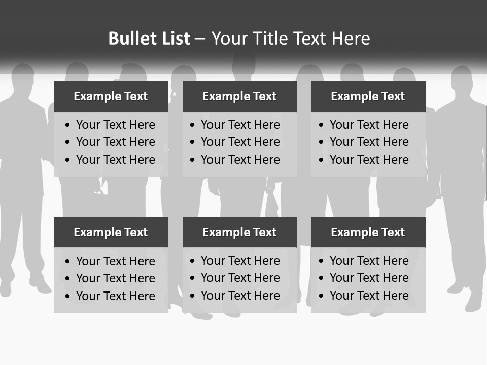 Graphic Earth Businesspeople PowerPoint Template