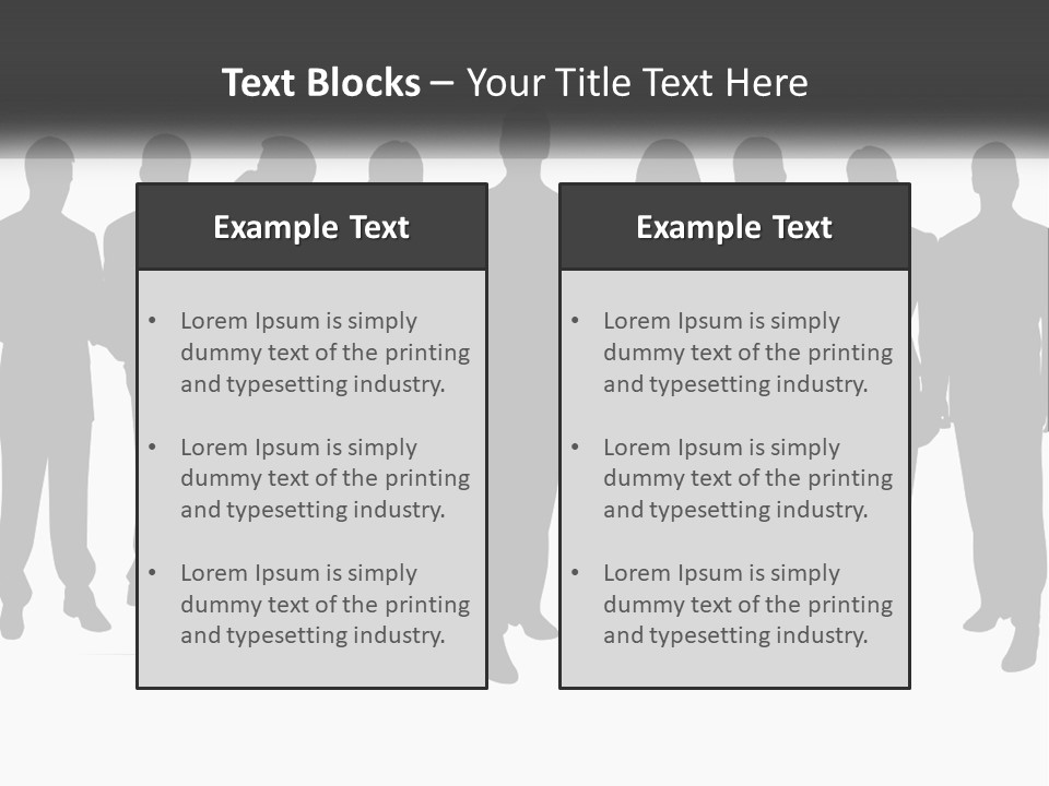 Graphic Earth Businesspeople PowerPoint Template
