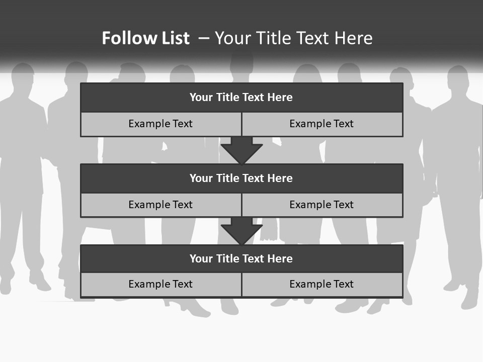 Graphic Earth Businesspeople PowerPoint Template